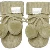 Organic Booties Marley Olive