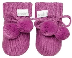 Organic Booties Marley Violet