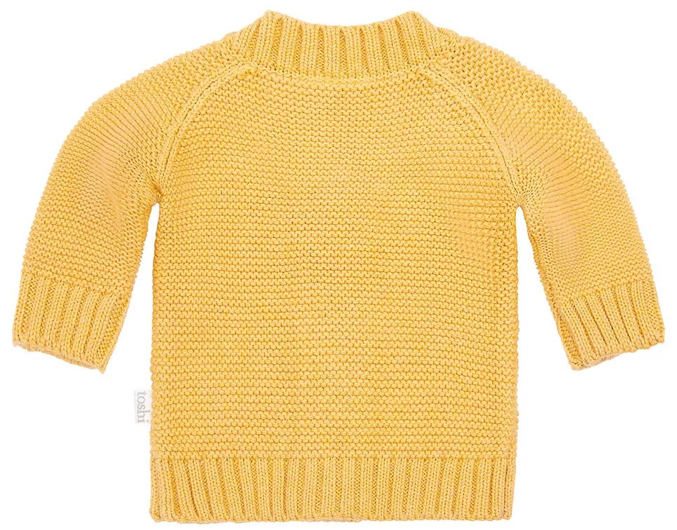 Organic Cardigan Andy Butternut 4 Organic Cardigan Andy Butternut - Image 2