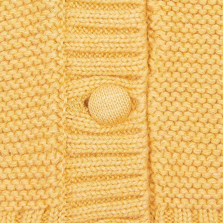 Organic Cardigan Andy Butternut 5 Organic Cardigan Andy Butternut - Image 3