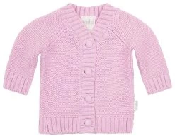 Organic Cardigan Andy Lavender