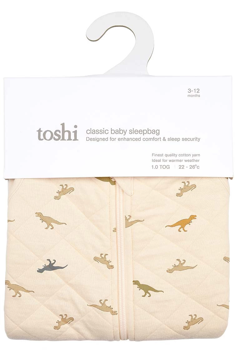 Baby Sleep Bag Classic Sleeveless 1 TOG Dinosauria 10 Baby Sleep Bag Classic Sleeveless 1 TOG Dinosauria - Image 8