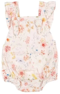 Baby Romper Secret Garden Blush