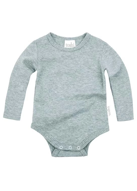 Dreamtime Organic Bodysuit Long Sleeve Ice 3 Dreamtime Organic Bodysuit Long Sleeve Ice