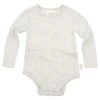 Dreamtime Organic Bodysuit Long Sleeve Pebble