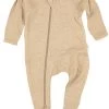 Organic Onesie Long Sleeve Dreamtime Camel