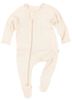 Organic Onesie Long Sleeve Dreamtime Feather