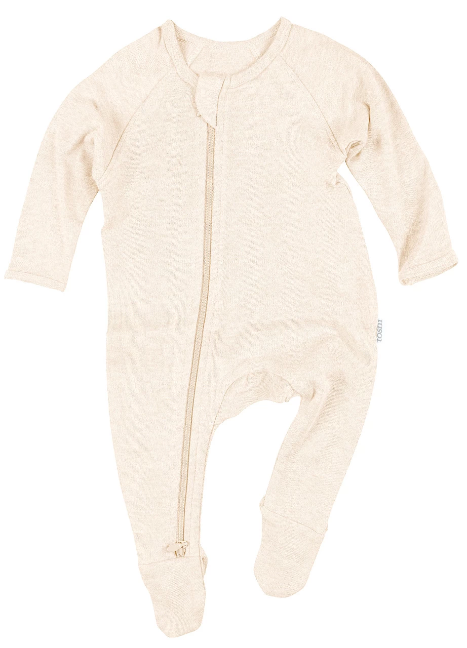 Organic Onesie Long Sleeve Dreamtime Feather 3 Organic Onesie Long Sleeve Dreamtime Feather