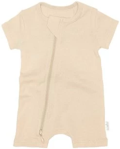 Dreamtime Organic Onesie Short Sleeve Almond