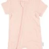 Dreamtime Organic Onesie Short Sleeve Blush