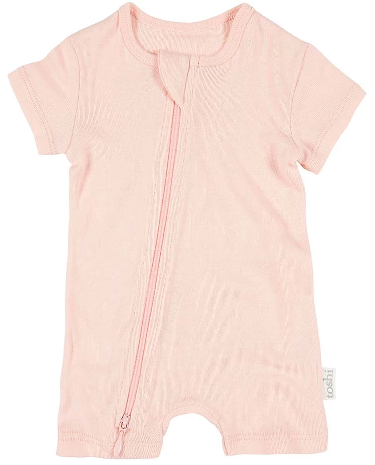 Dreamtime Organic Onesie Short Sleeve Blush 3 Dreamtime Organic Onesie Short Sleeve Blush