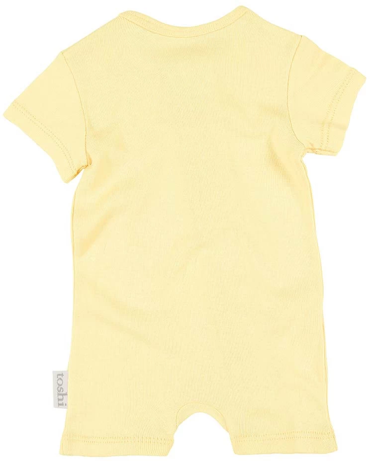 Dreamtime Organic Onesie Short Sleeve Buttercup 4 Dreamtime Organic Onesie Short Sleeve Buttercup - Image 2
