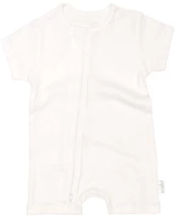 Dreamtime Organic Onesie Short Sleeve Cream