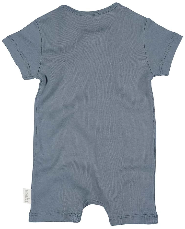 Dreamtime Organic Onesie Short Sleeve Moonlight 4 Dreamtime Organic Onesie Short Sleeve Moonlight - Image 2