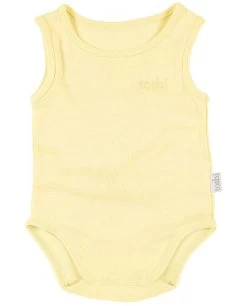 Dreamtime Organic Onesie Singlet Buttercup
