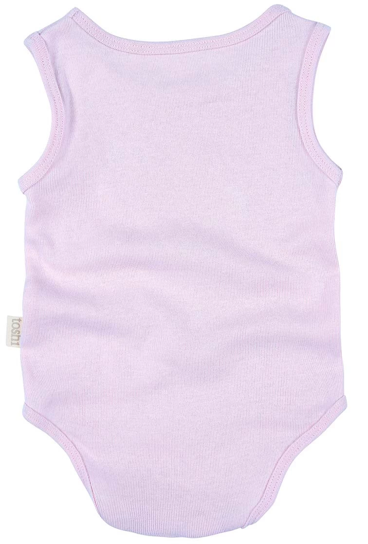 Dreamtime Organic Onesie Singlet Lavender 4 Dreamtime Organic Onesie Singlet Lavender - Image 2