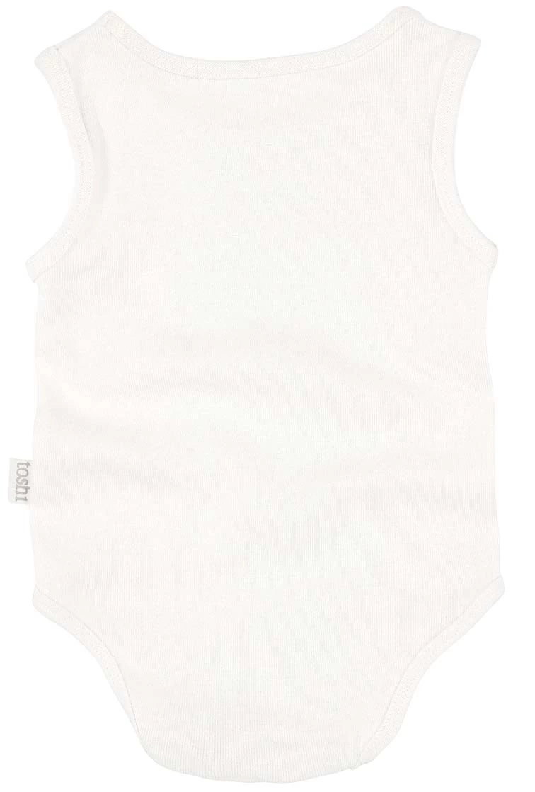 Dreamtime Organic Onesie Singlet Cream 4 Dreamtime Organic Onesie Singlet Cream - Image 2