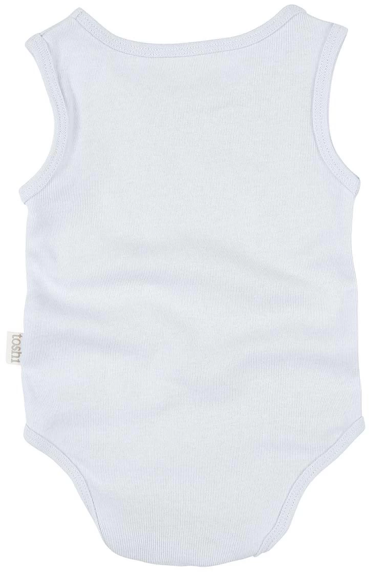 Dreamtime Organic Onesie Singlet Sky 4 Dreamtime Organic Onesie Singlet Sky - Image 2