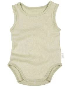 Dreamtime Organic Onesie Singlet Thyme