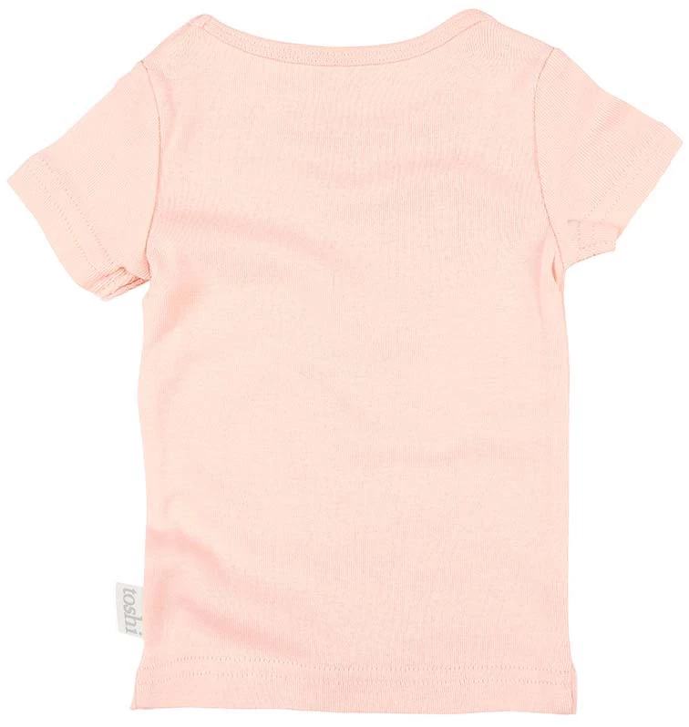 Dreamtime Organic Tee Short Sleeve Blush 4 Dreamtime Organic Tee Short Sleeve Blush - Image 2