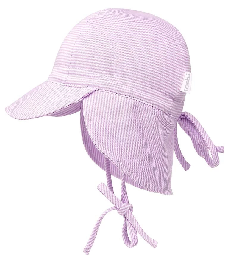 Flap Cap Baby Lavender 6 Flap Cap Baby Lavender - Image 4