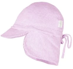 Flap Cap Baby Lavender