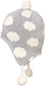 Organic Earmuff Clouds Ash
