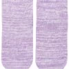 Organic Socks Ankle Marle Lavender