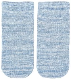 Organic Socks Ankle Marle Storm