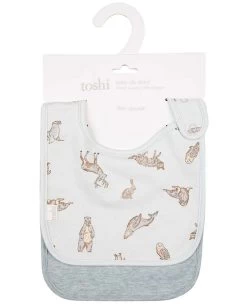 Baby Bib Story - 2pcs Arctic