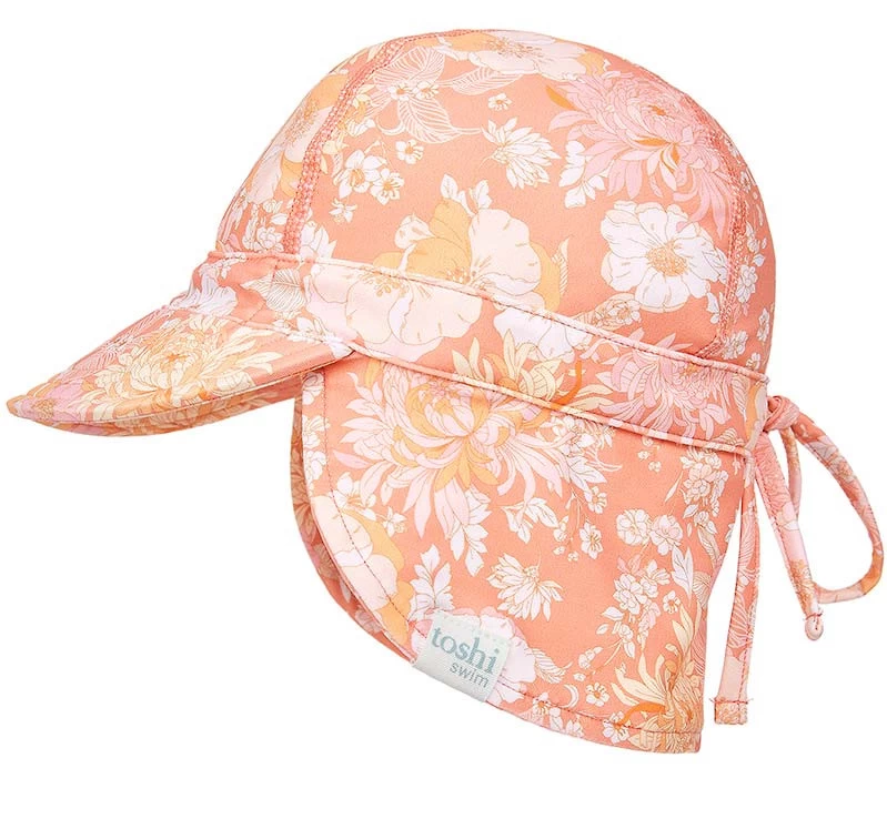 Swim Flap Cap Tea Rose 3 Swim Flap Cap Tea Rose