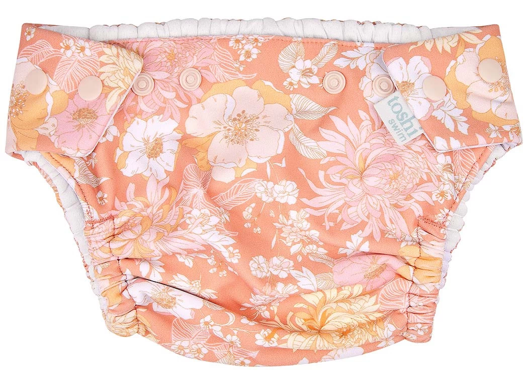Swim Nappy Tea Rose 3 Swim Nappy Tea Rose