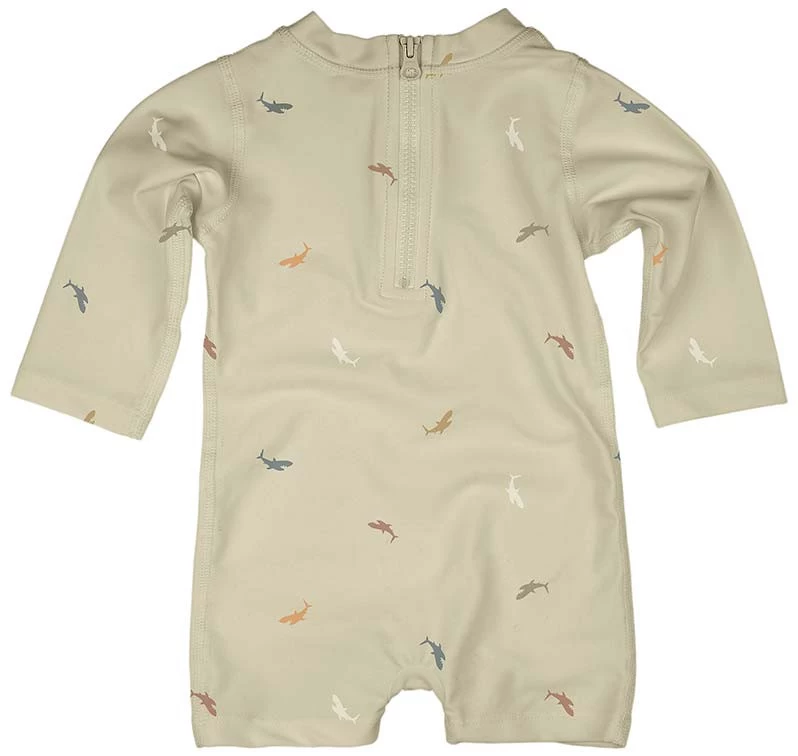 Swim Onesie Long Sleeve Shark Tank 4 Swim Onesie Long Sleeve Shark Tank - Image 2